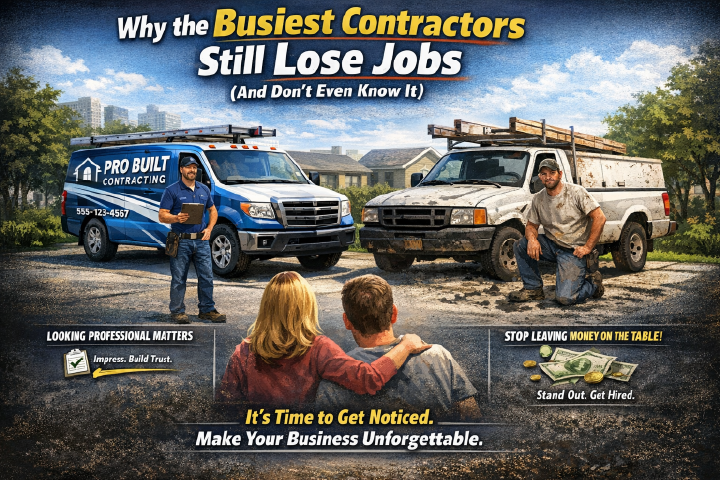 Why the Busiest Contractors Still Lose Jobs (And Don’t Even Know It)